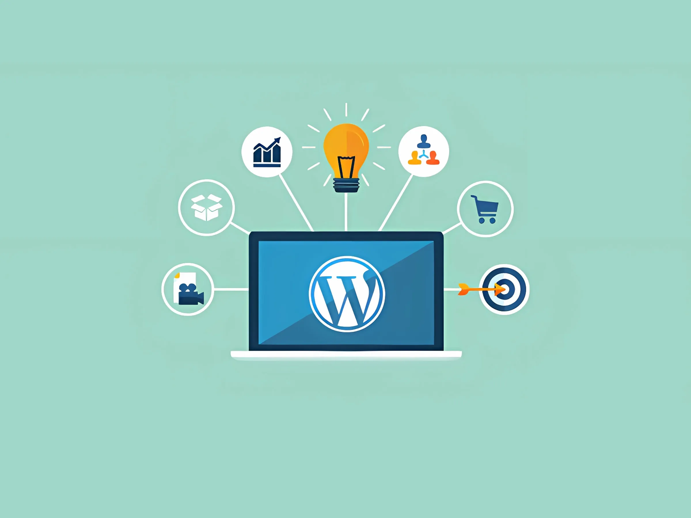 Create websites with WordPress