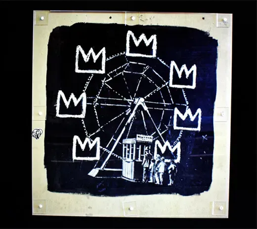 Finished Banksy Image